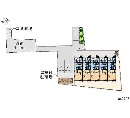 ★手数料０円★八王子市片倉町　月極駐車場（LP）